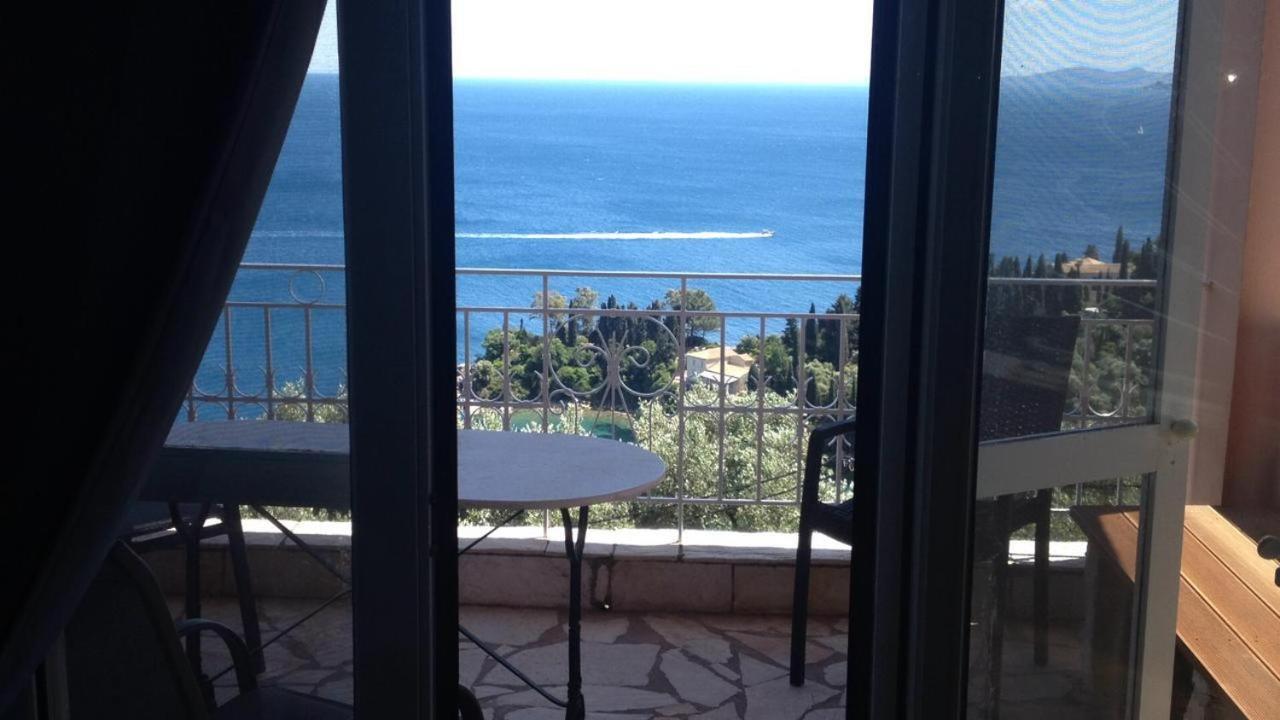 Maria Corfu Loustri Hotel Jimári Kültér fotó