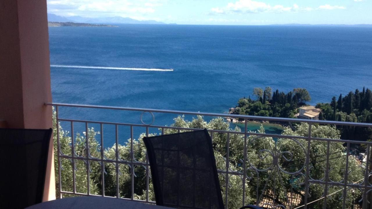 Maria Corfu Loustri Hotel Jimári Kültér fotó
