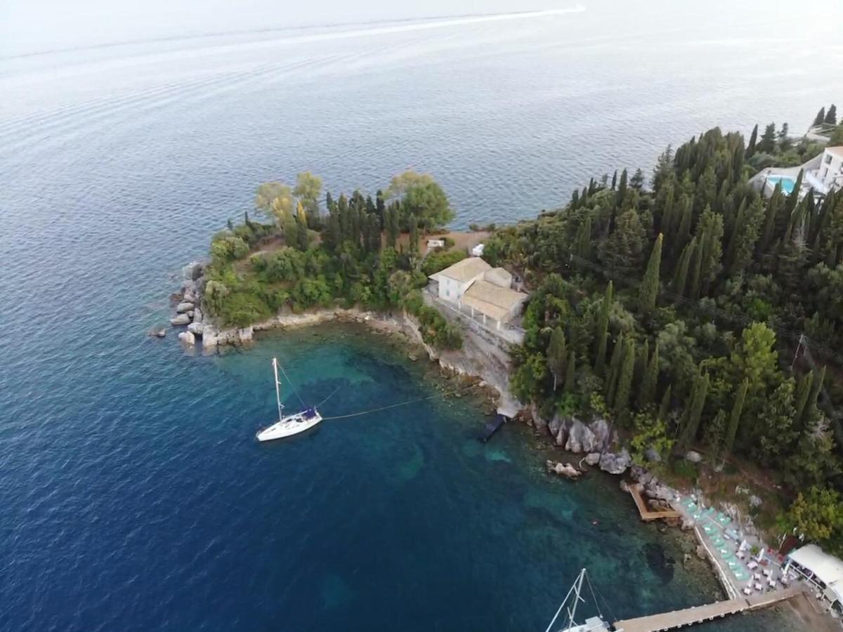 Maria Corfu Loustri Hotel Jimári Kültér fotó