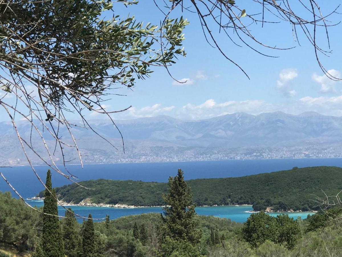 Maria Corfu Loustri Hotel Jimári Kültér fotó