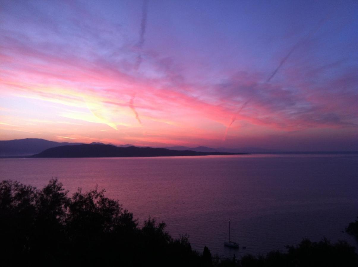 Maria Corfu Loustri Hotel Jimári Kültér fotó
