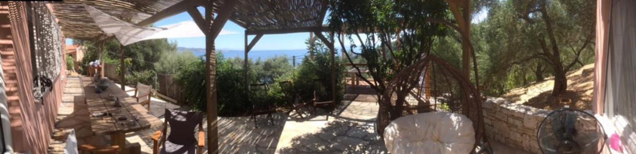 Maria Corfu Loustri Hotel Jimári Kültér fotó